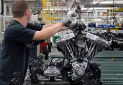 Harley engine assembly